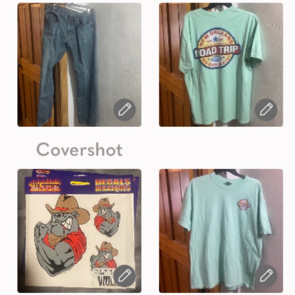 EUC i Buffalo 34x30 & Road trip New Orleans tee SzL